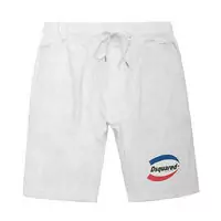 pantalon de plage hommes sport dsquared, made in italy s4007 white